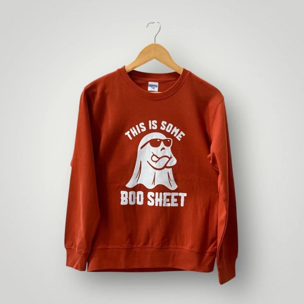 NWOT Halloween Themed Sweatshirt! Medium! New! - Picture 5 of 6